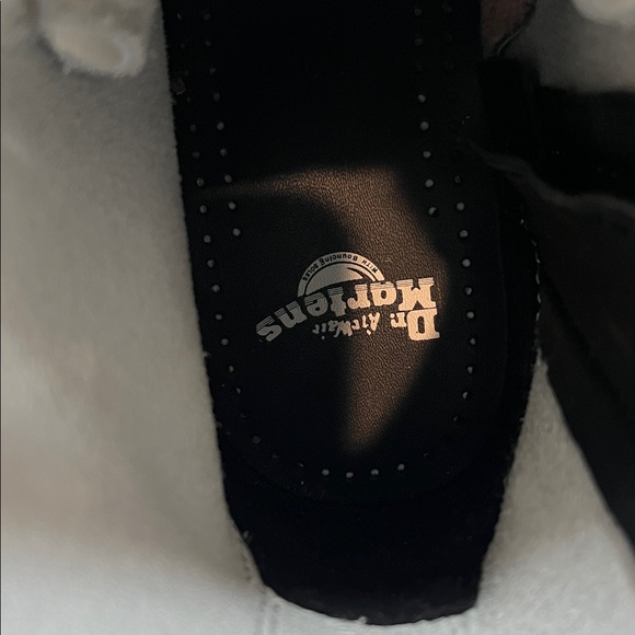 Dr. Marten Jadon White High Top Lace Up Combat Boots Leather - Picture 9 of 10